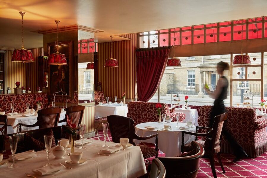 London: Afternoon Tea at The Rubens at the Palace - Choosing your tea from P.M. David Silva & Sons