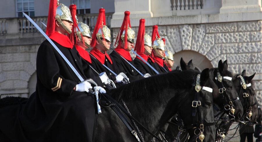 London: Changing of the Guard Tour at Buckingham Palace - Meeting at Victoria Palace Theatre