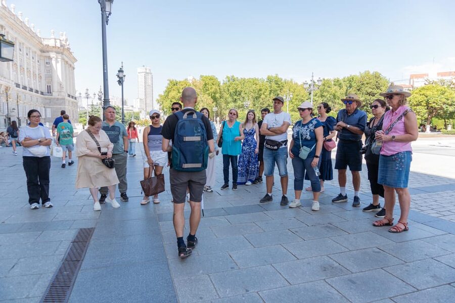 Madrid: Afternoon Royal Palace and Almudena Cathedral Tour - Starting at Plaza de Oriente
