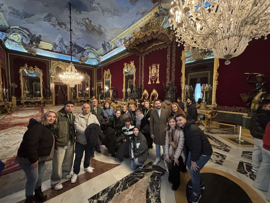 Madrid: Guided Visit to the Royal Palace - Entering the palace: useful, but not always quick