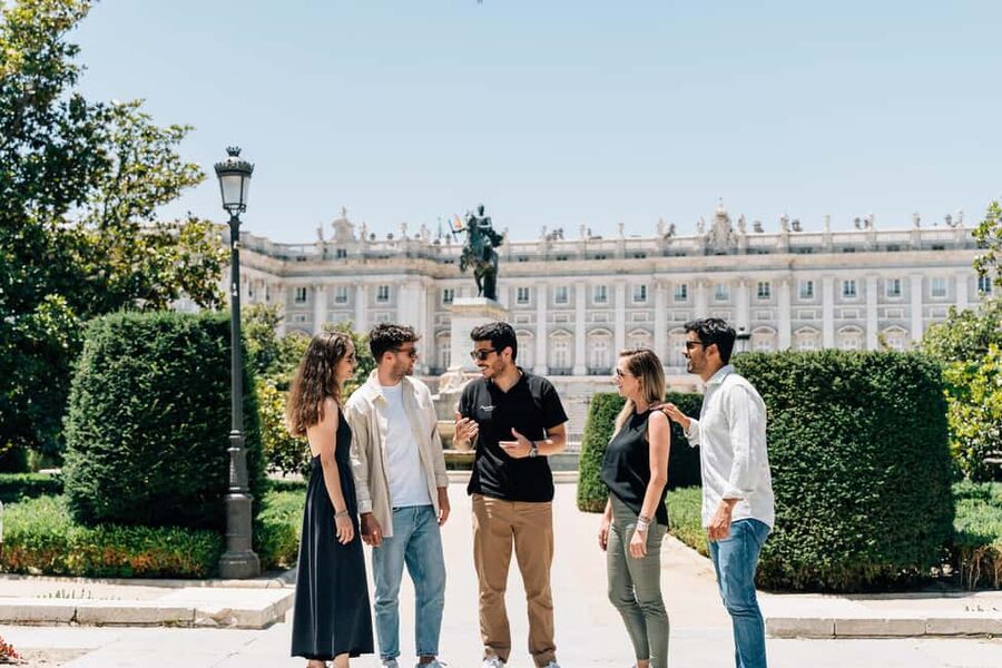 Madrid: Old Town Walking Tour and Royal Palace Private Tour - Plaza Mayor and the public face of old Madrid