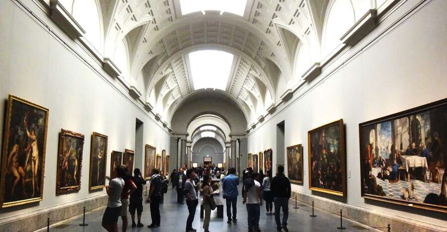 Madrid: Prado Museum & Royal Palace Private Tour w/ Tickets - From the museum into central Madrid