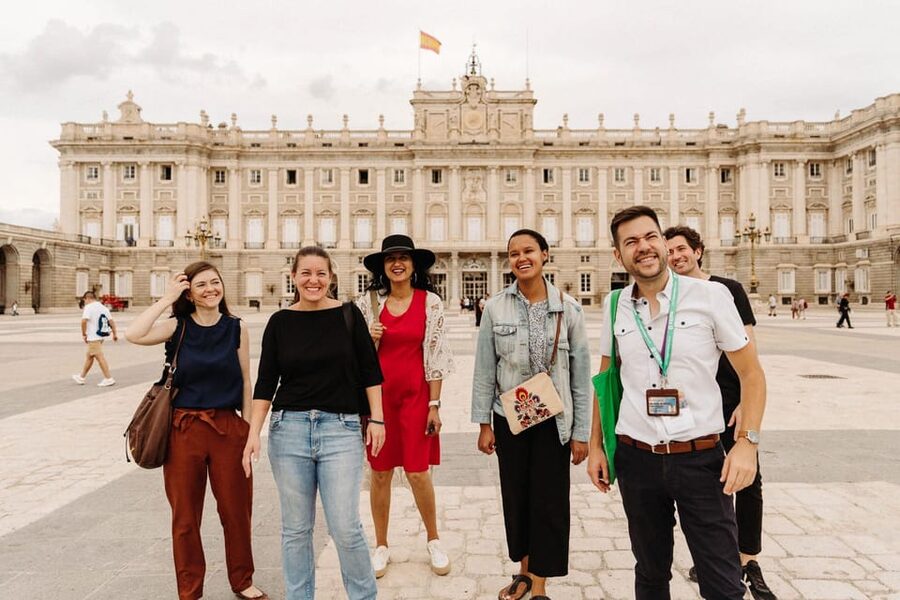 Madrid: Royal Palace, Prado Museum & Historic Center Tour - Meeting Goya outside the Prado