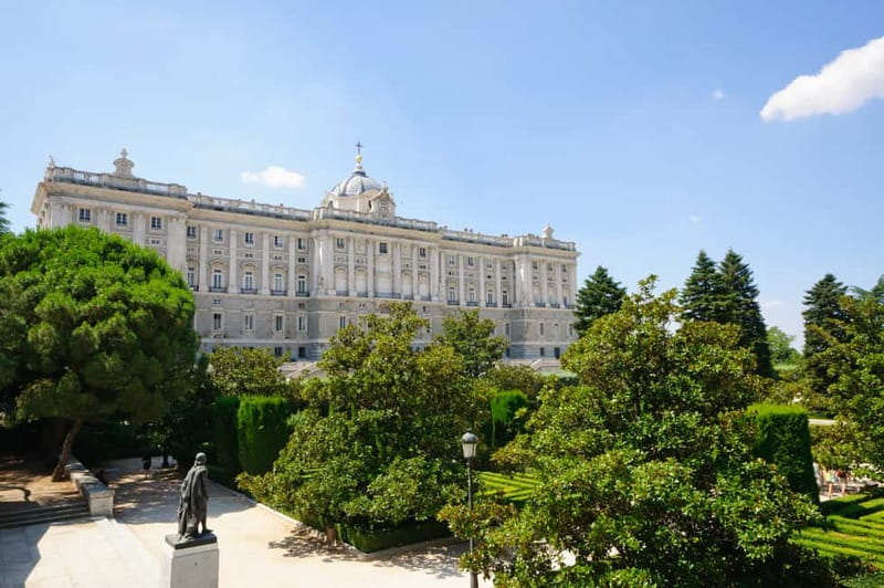 Madrid: Royal Palace Private Tour with Tickets - Starting beneath Goya’s statue