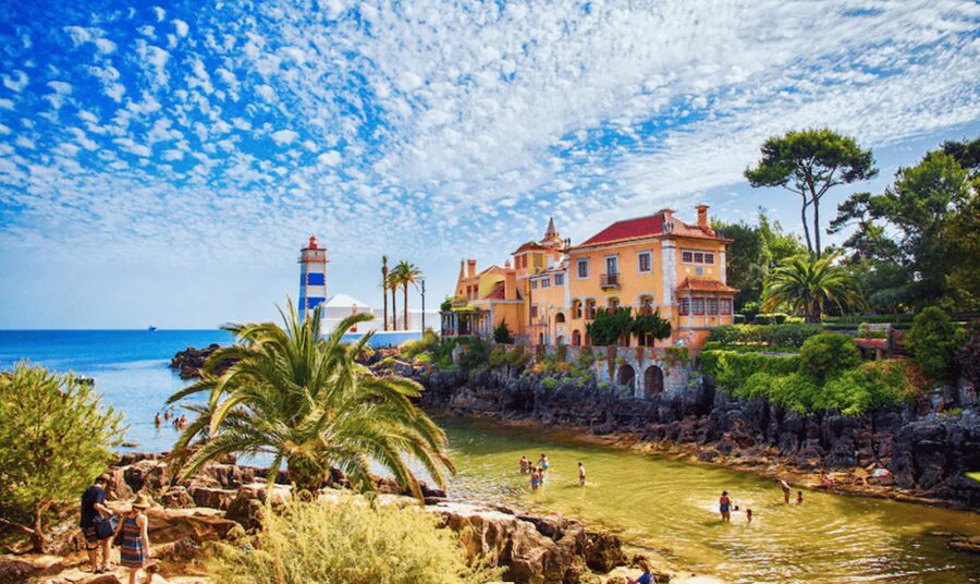 Magical Day Trip: Pena Palace, Sintra, CaboDa Roca & Cascais - Monserrate offers a calmer change of pace