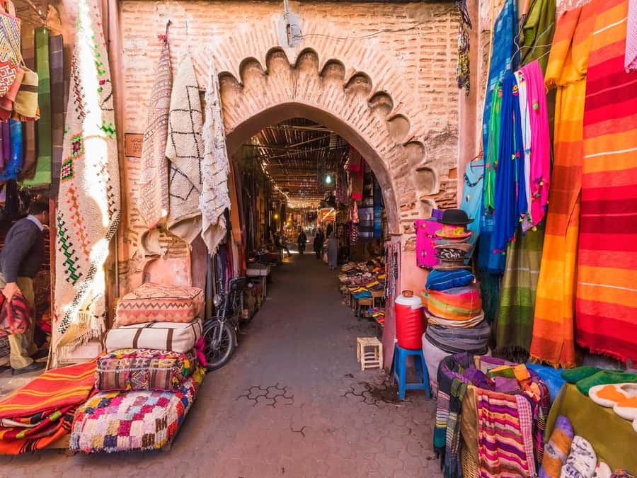 Marrakech: Bahia Palace, Ben Youssef Medersa, & Souks Tour - The Mellah and a short look at another side of the Medina