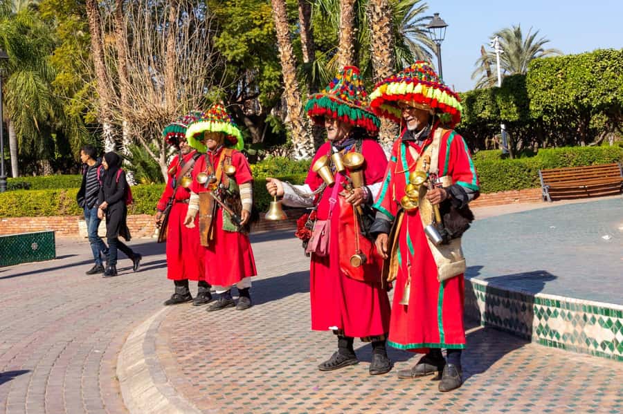 Marrakech: Bahia Palace Guided Tour – Skip-the-Line Access - From Cafe de France into the Medina