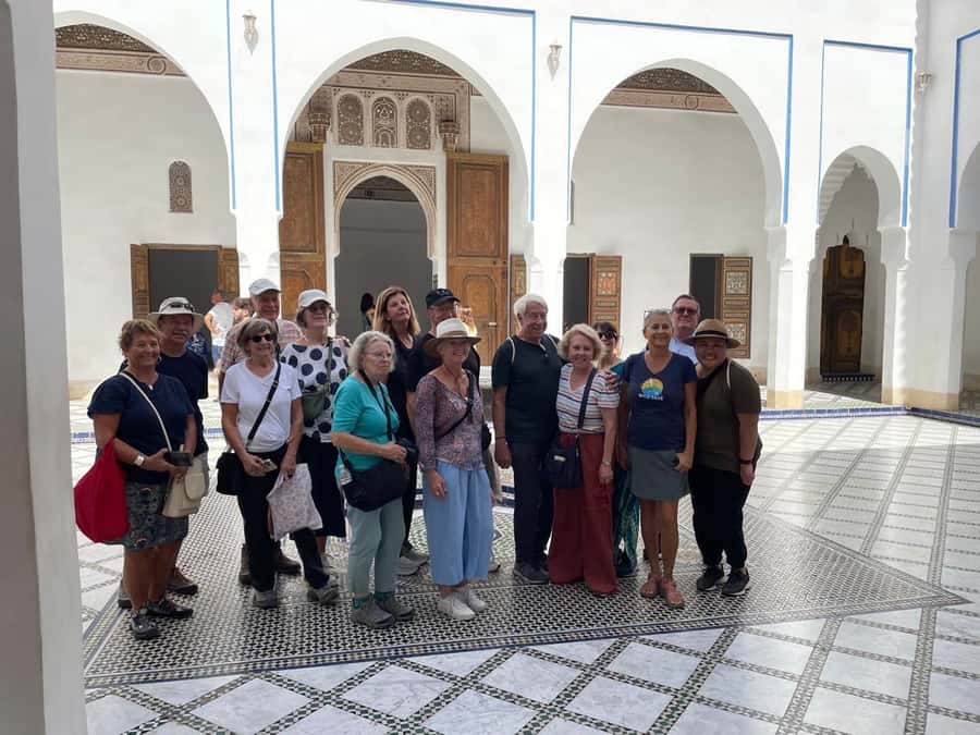 Marrakech: Bahia Palace Guided Tour with Skip-the-Line Entry - Starting at Café ARGANA in Jemaa el-Fna