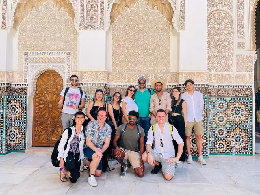 Marrakech: Bahia Palace, Madrasa Ben Youssef & Secret Garden - Jemaa el-Fnaa and the end of the walk