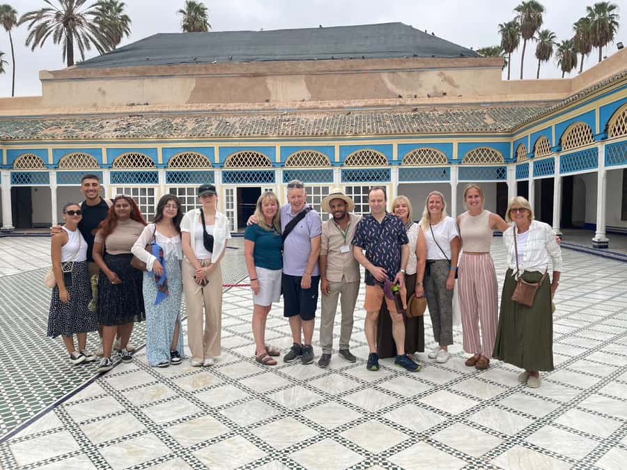Marrakech: Bahia Palace, Madrasa Bn Yousef, Souk Medina Tour - Starting at Koutoubia Mosque and Jemaa el-Fnaa