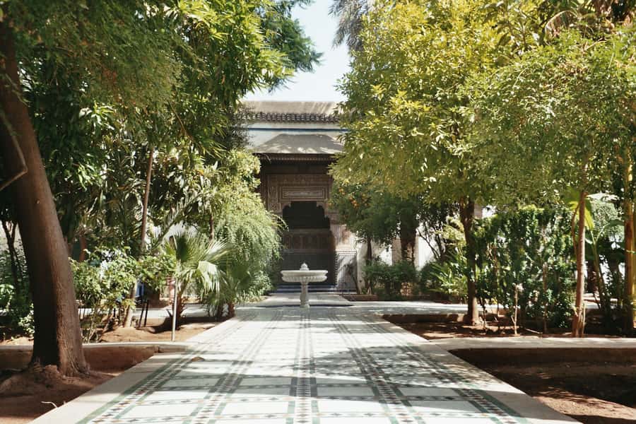 Marrakech: Bahia Palace, Saadian Tombs, & Koutoubia Mosque - Bab Agnaou and the Kasba walls