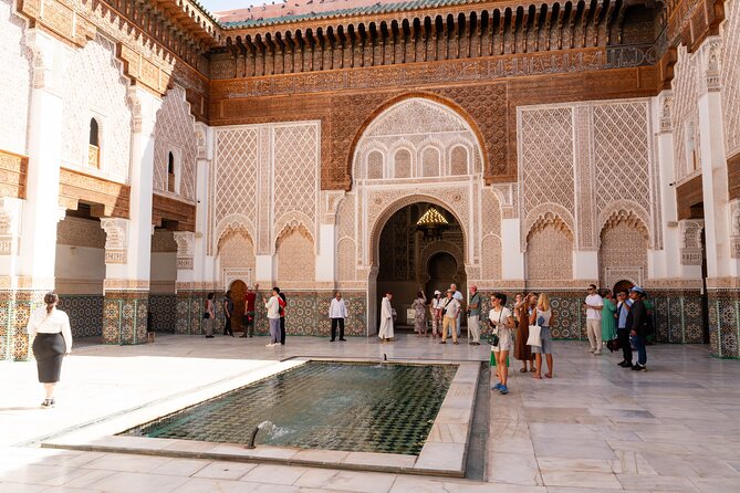 Marrakech: Palace, Museum, Madrasa & Medina Highlights Tour - Bahia Palace and the language of Moroccan design