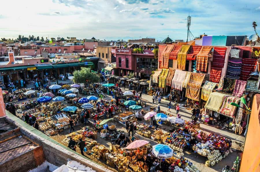 Marrakech Private Medina Tour: Bahia Palace & Ben Youssef - Bahia Palace and its cool inner courtyards