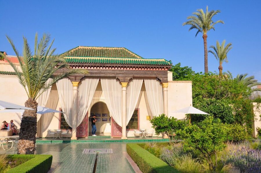 Marrakesh: Bahia Palace, Ben Youssef Medersa & Secret Garden - The souks show Marrakech at street level