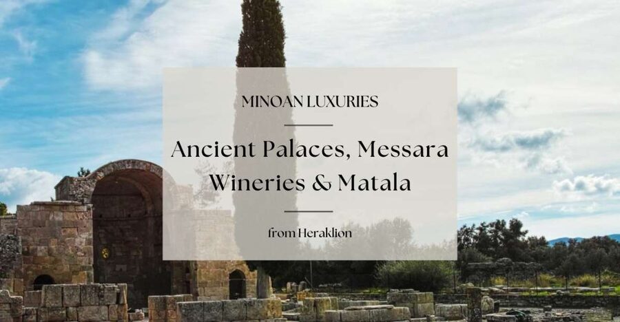 Minoan Luxuries: Ancient Palaces, Messara Wineries & Matala - Phaistos Palace and the Phaistos Disc
