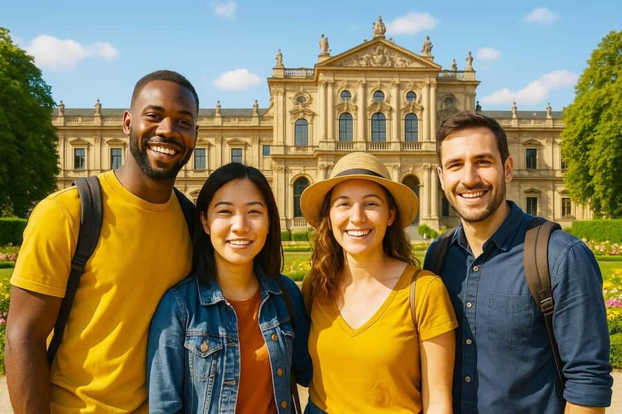 Munich: Residenz Palace and Hofgarten Skip-the-Line Tour - Max-Joseph-Saal and the transition outside