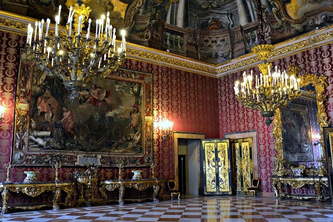 Naples: Royal Palace Entry Ticket with Digital Audio Guide - Marble stairs and the first sense of royal scale