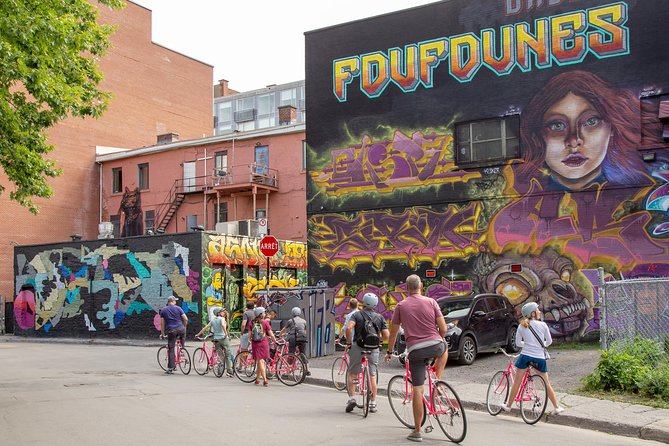 Non Touristy Pink Bike Tour by Spade & Palacio - The Plateau: alleys, parks, and a picnic lunch