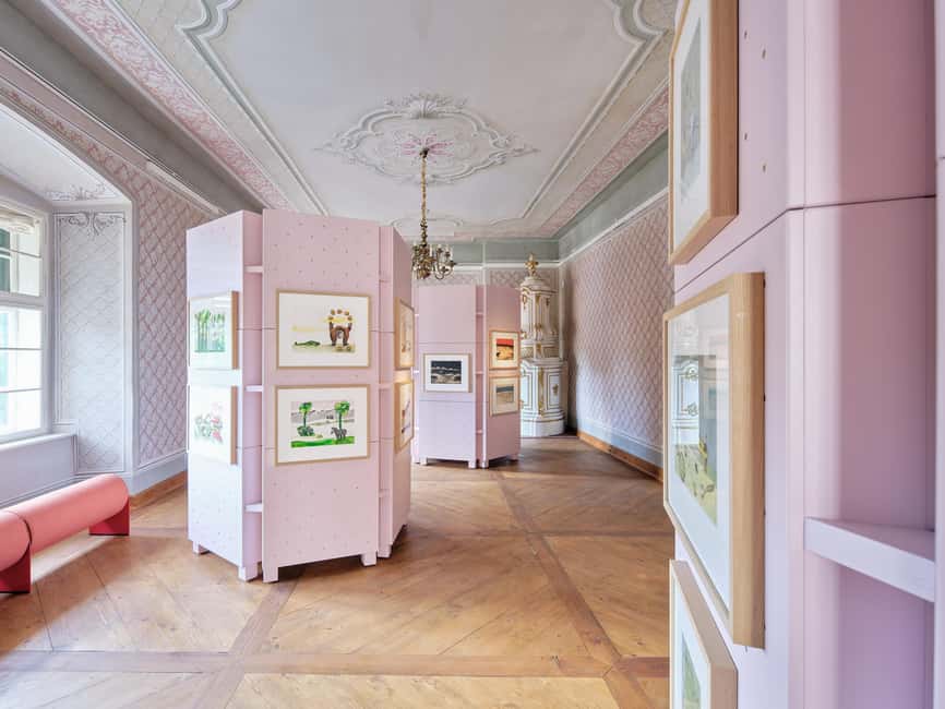 Palace of ilustration – Entry Ticket (Český Krumlov Castle) - What you see inside the 750-work collection