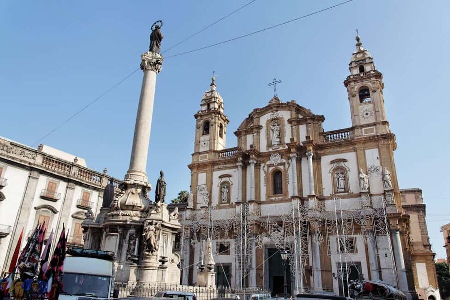Palermo: City & Palazzo dei Normanni Guided Walking Tour - Meeting again at the Norman Palace