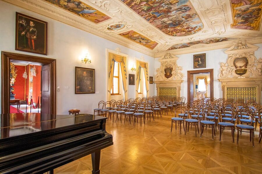 Prague Castle: Midday Classical Concert at Lobkowicz Palace - Music inside Lobkowicz Palace