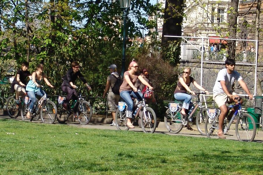 Prague: River & Park Bike Tour to Troja Chateau - From Dlouhá Street to the Vltava River