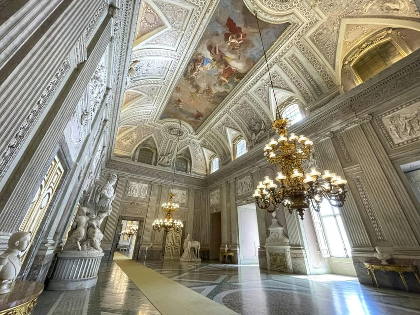 Private Caserta Royal Palace and Gardens Tour inc. Shuttle - Small royal details beyond the gold