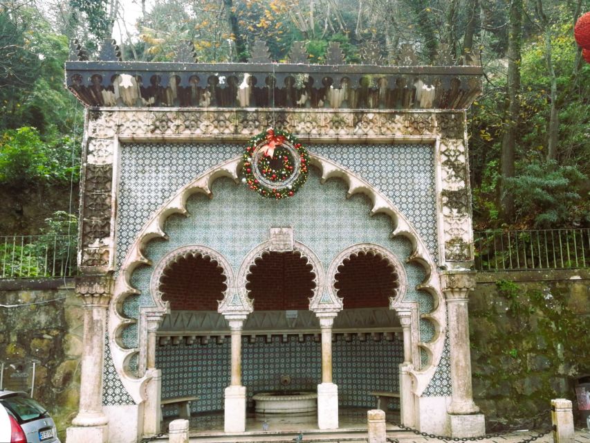 Private Half Day tour Sintra Pena Palace & Initiantion Well - Entering Pena Palace after the mountain drive