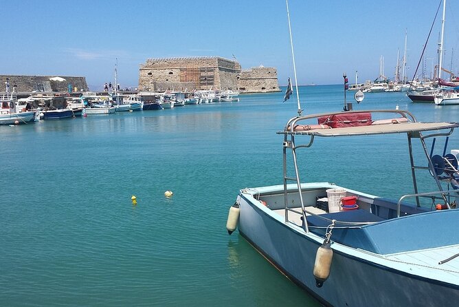 Private Tour Knossos Palace & Archaeological Museum, Crete - A final hour around Heraklion’s Venetian harbor