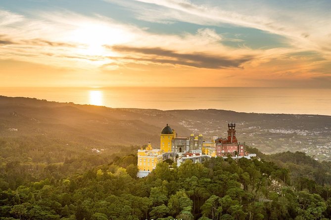 Private Tour Sintra from Lisbon Palaces of Pena and Regaleira - Pena Palace: Portugal’s colorful royal showpiece