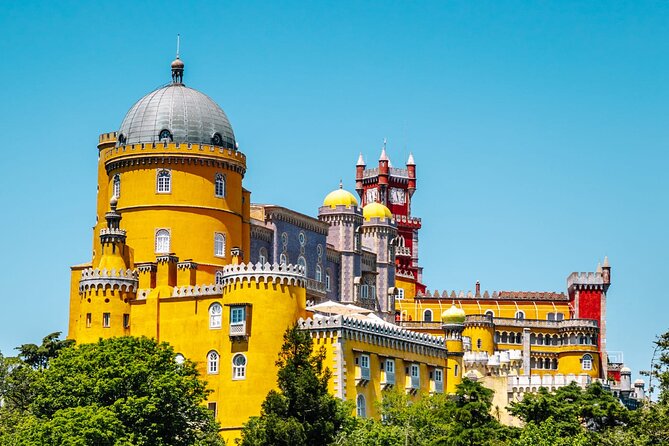 Private Tour Sintra, Palaces and Mountain Tuk Tuk(2 to 6 people) - Pena Palace at the top of the mountain