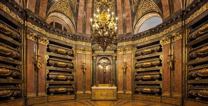 PRIVATE VIP tour: El ESCORIAL Monastery & Palace & Library - The Basilica of San Lawrence sets the tone