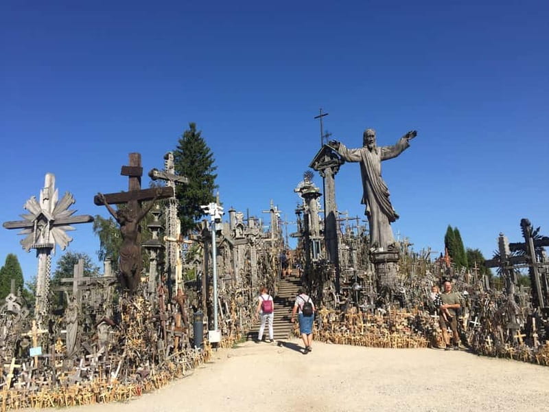 Riga: Bauska Castle, Rundale Palace and Hill of Crosses Trip - Guides, transport, and the small-group feel