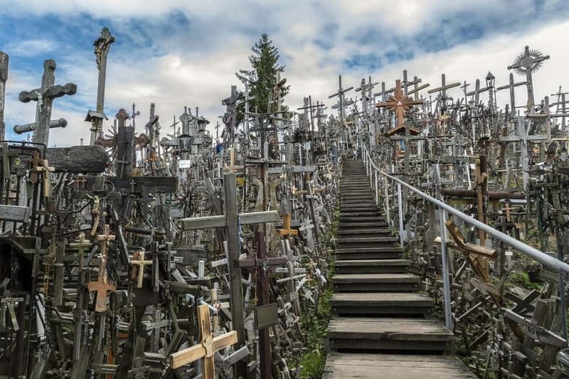 Riga: Hill of Crosses, Guided Rundale Palace & Bauska Castle - The Hill of Crosses in Lithuania