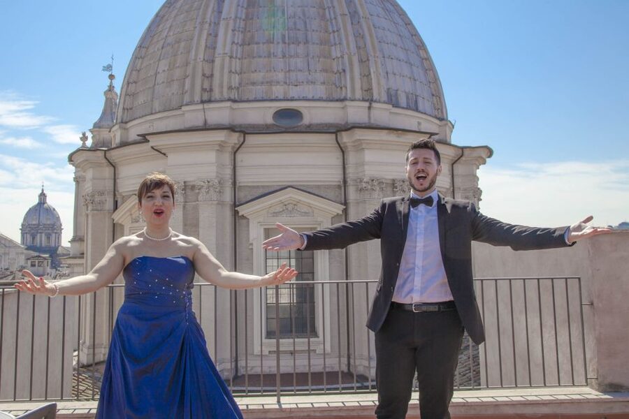 Rome: Dinner and Opera Performance at Palazzo Pamphili - Choosing between the meat and fish menus