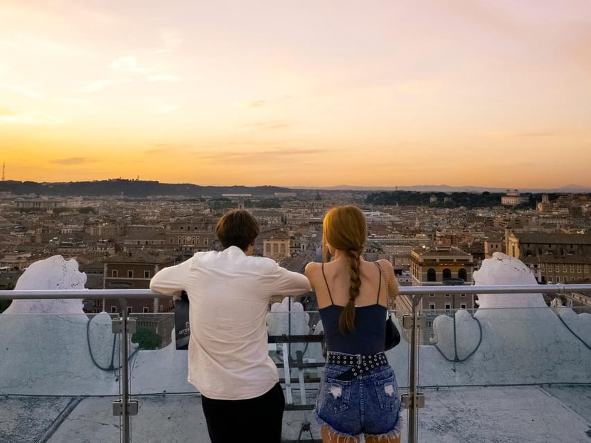 Rome: Vittoriano with Rooftop & Palazzo Venezia Hosted Entry - What happens when you arrive