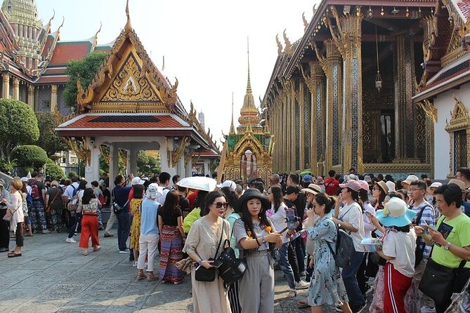 Royal Palace Bangkok Entrance Ticket with Hotel Pick Up - Entering the Grand Palace complex