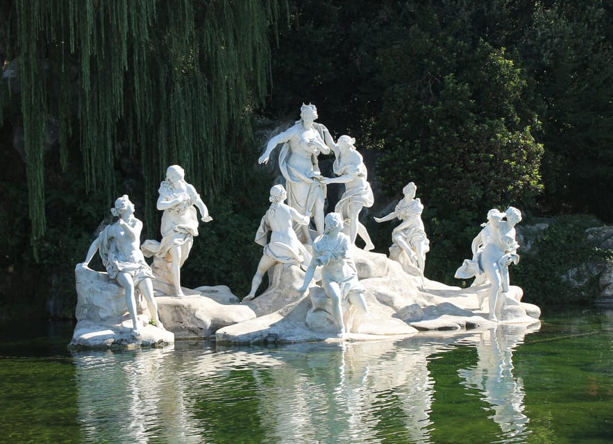 Royal Palace of Caserta: Entrance Ticket - Skip the Line WITH OPTIONAL TRANSFER - The English Gardens