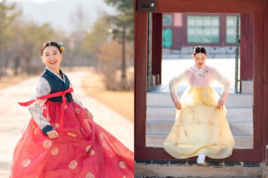Seoul: Gyeongbok Palace with Gigibebe Hanbok Rental - Hair styling, handbags, and the free locker