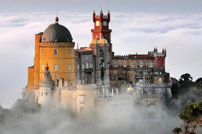Sintra and Cascais Private Tour with Pena Palace Ticket Included - Entering Pena Palace after the forested climb