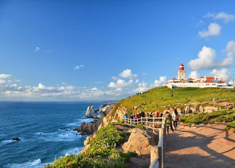 Sintra Dream Tour–Pena Palace,Sintra, Cabo da Roca & Cascais - Boca do Inferno and royal Cascais