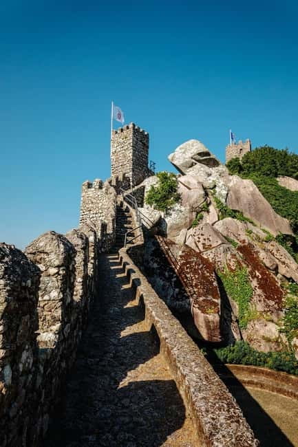 Sintra Dream Tour–Pena Palace,Sintra, Cabo da Roca & Cascais - Pena Palace and its mountain views