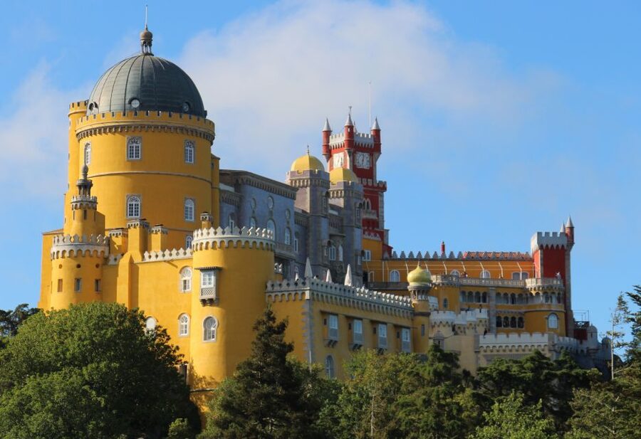 Sintra Palaces and Cascais Magical Experience Private Tour - Pena Palace and Sintra’s old center
