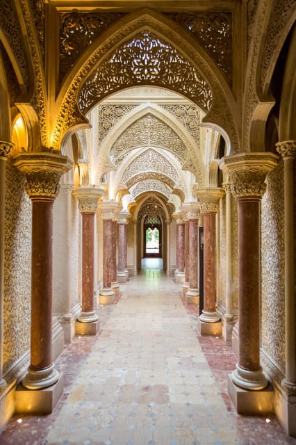 Sintra: Park and Palace of Monserrate E-Ticket & Audio Guide - Entering the palace: Western Gallery, Library, and Chapel
