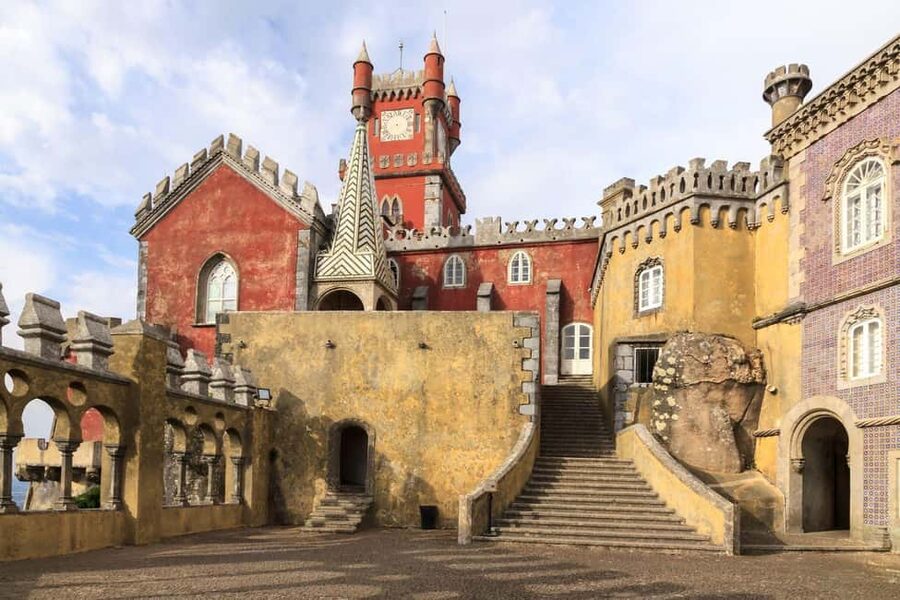 Sintra: Pena Palace Ticket & Digital Tour - Pena Park after the palace