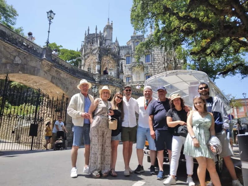 Sintra Tour: Palaces and Dream Landscapes in Tuk Tuk - Pena Palace and the high views