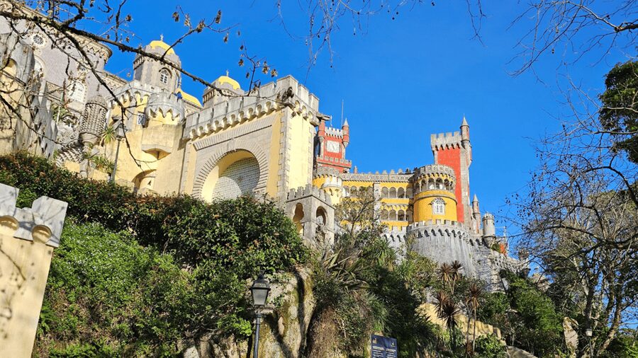 Sintra Tour w/ Pena Palace, Cascais & Cabo Roca, FROM LISBON - Two hours inside Pena Palace