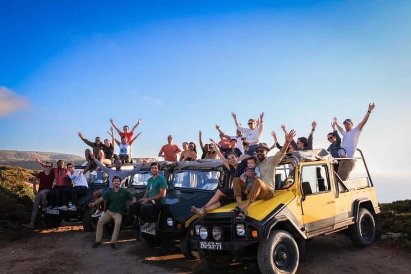Sintra: Vintage Jeep tour, Pena Palace and coastline 8 hours - Lunch in Colares With Room to Choose