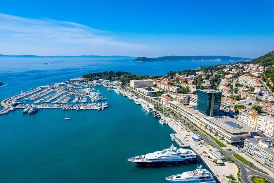 Split: 1.5-Hour Walking Tour and Diocletian's Palace - The Peristyle, sphinx, and Saint Domnius Cathedral