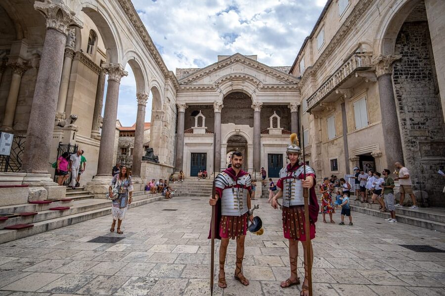 Split: Diocletian's Palace Private walking tour - The Golden Gate and the Church of St. Martin